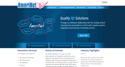 Desktop Screenshot of amerinet.com